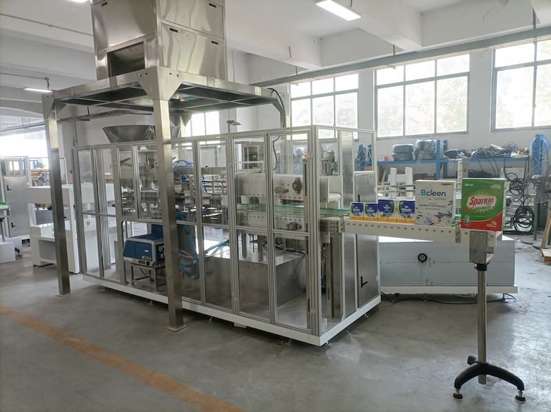 Máquina automática de encartonado